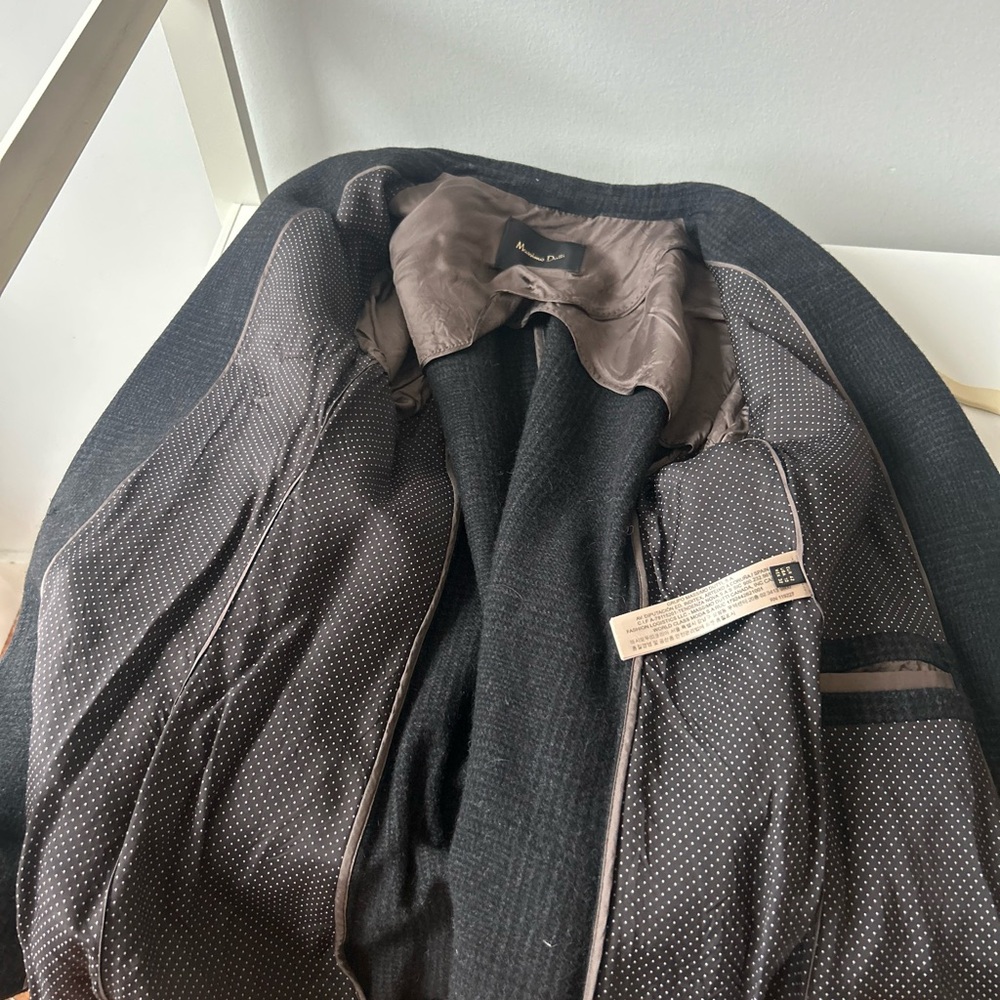 Massimo Dutti Textured Blazer size 10 - Picture 5 of 6